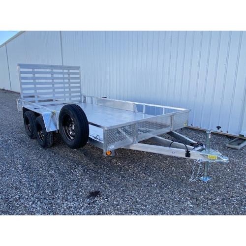 44731 Evansville Southern Indiana, Southern Illinois, Western Kentucky Aluminum Trailer Sales and Dealer 6.10x14 TA Simplicity Front Angle View