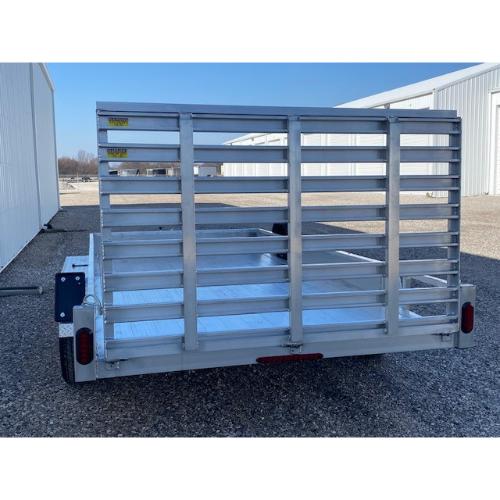 44731 Evansville Southern Indiana, Southern Illinois, Western Kentucky Aluminum Trailer Sales and Dealer 6.10x14 TA Simplicity Rear View Gate Up1