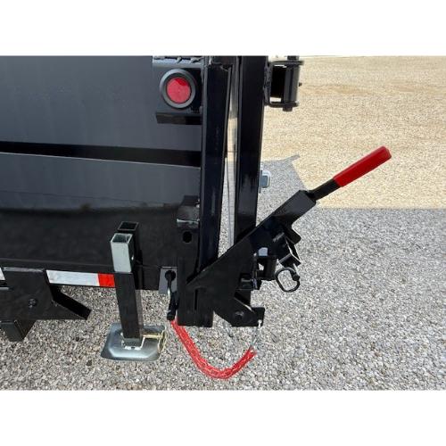 7×16 Dump Trailer (Ramps Stored Under)-7