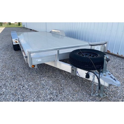 Aluminum Car Hauler Front Angle