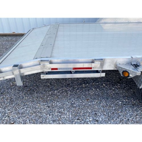 Aluminum Car Hauler Ramp Storage