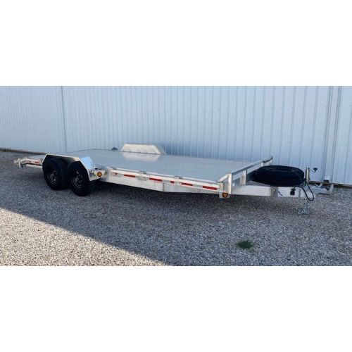 Aluminum Car Hauler Side Angle