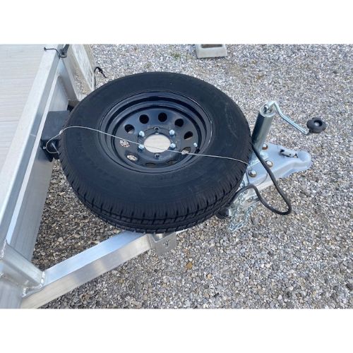Aluminum Car Hauler Spre Tire