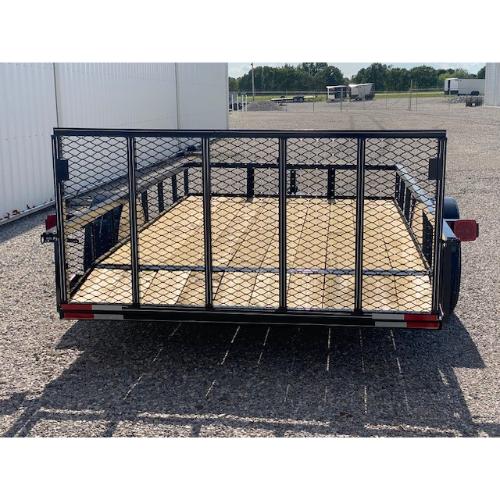 Evansville Kentucky Indiana Illinois Aluminum Trailer Dealer and Sales Wesco 10'+2' Rear