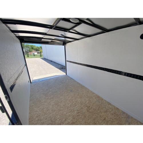 23617 Evansville Kentucky Indiana Illinois Trailer Dealer and Sales 7'x12' Side Door Interior View