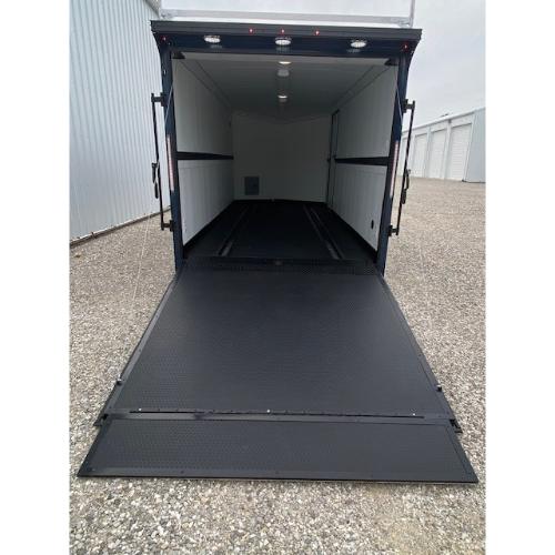 Evansville Kentucky Indiana Illinois Trailer Dealer and Sales 7x16 Cargo Ramp Down Rear View