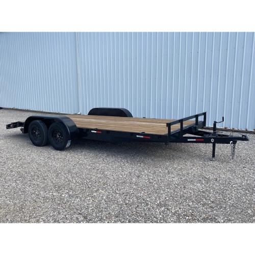 Evansville Kentucky Indiana Illinois Trailer Dealer and Sales 83x18' (16'+2') Front Angle View