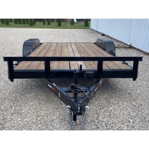 Evansville Kentucky Indiana Illinois Trailer Dealer and Sales 83x18' (16'+2') Front View