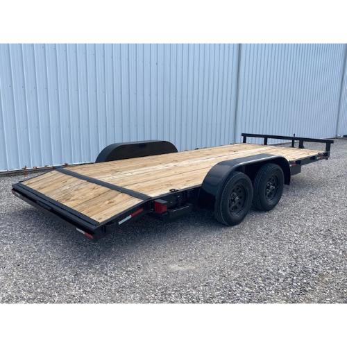 Evansville Kentucky Indiana Illinois Trailer Dealer and Sales 83x18' (16'+2') Rear Angle View2