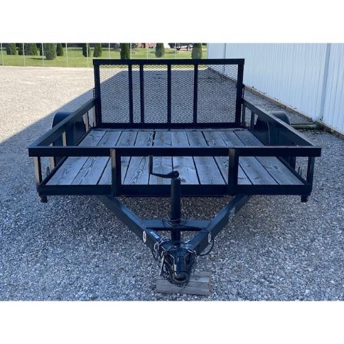 Evansville Kentucky Indiana Illinois Trailer Dealer and Sales 6.4x10' (8'+2') Front View