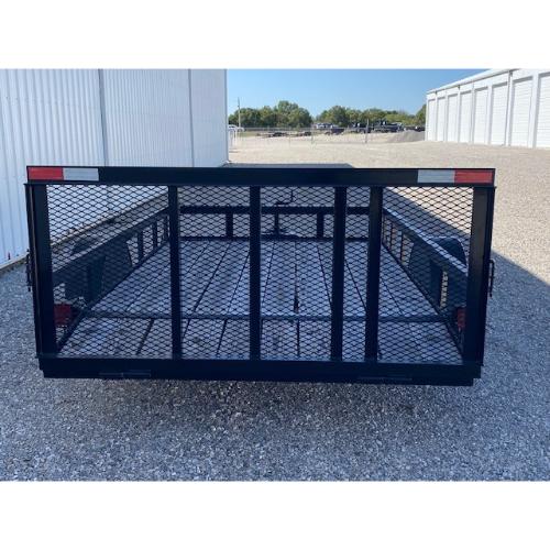 Evansville Kentucky Indiana Illinois Trailer Dealer and Sales 6.4x10' (8'+2') Rear View