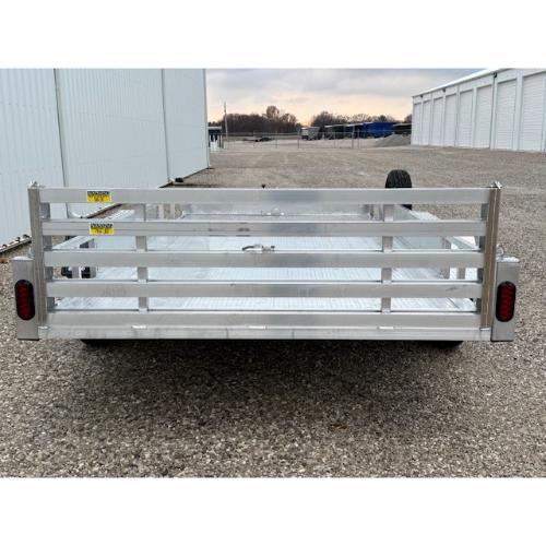 Evansville Kentucky Indiana Illinois Trailer Dealer and Sales 6.10 x 14' TA Aluminum Bi-Fold Gate Rear