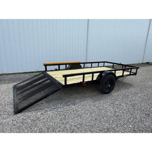 Curb Side Rear Angle Gate Down