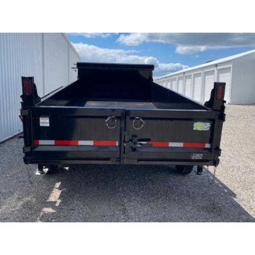 7x16 Dump Rear Gate Closed