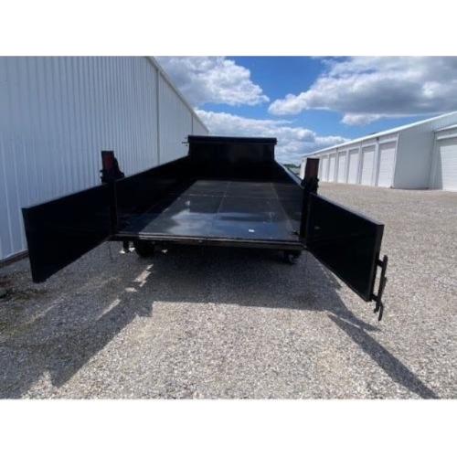 7x16 Dump Rear Gate Open