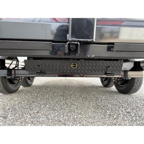 7x14 Dump w Telecylinder Ramps Stored Under