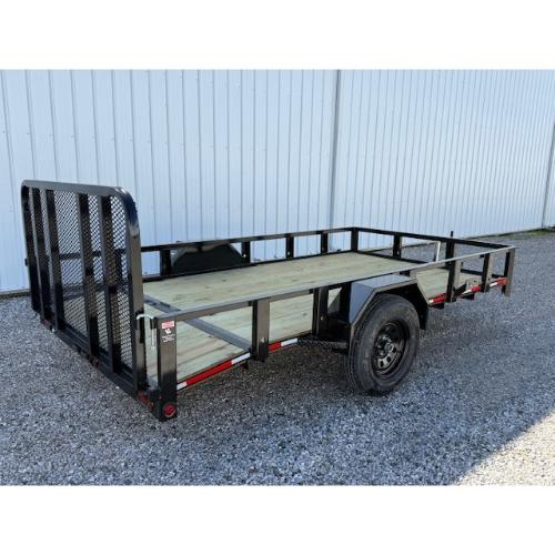 6.4x12(10+2) SD Utility Rear Angle